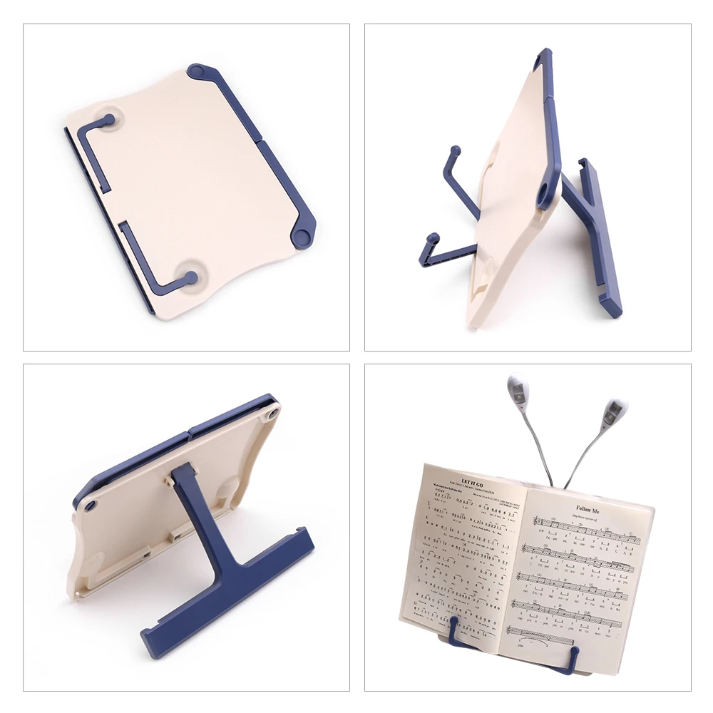 Складная музыкальная лист держатель для чтения книг подставка документа отдыха