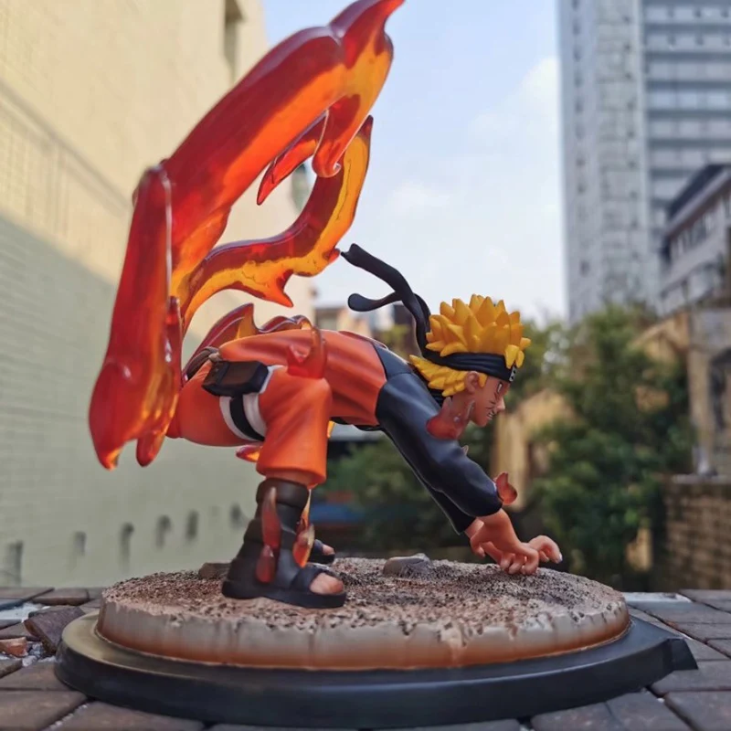 

Figuras Anime GK Figurine Uzumaki Narudo bijuu modo Ver pvc Collection Model Figure Narutoed
