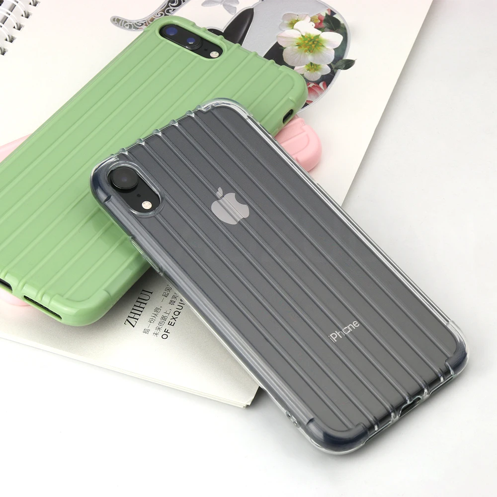 Чехол для iPhone 6 7 8 Plus X Xs Max XR 11 Pro чехол телефона из ТПУ новый SE 9 противоударный