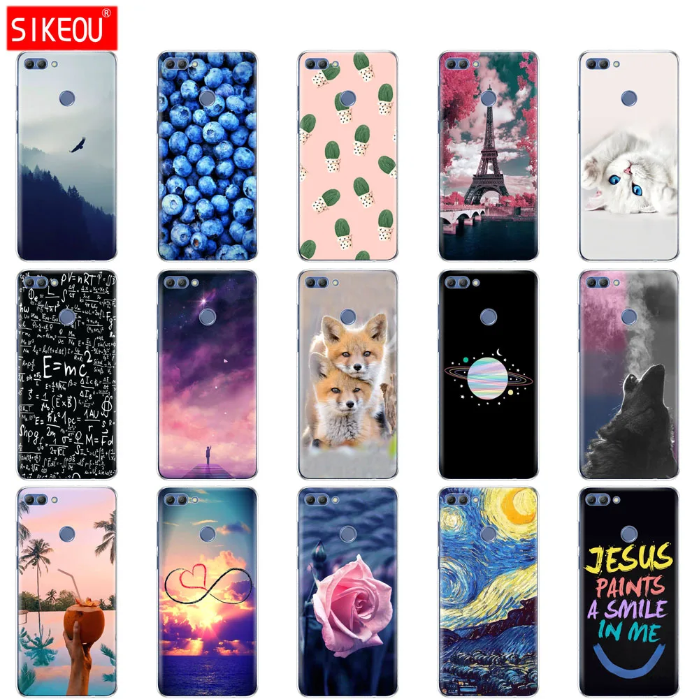 Чехол для телефона huawei P smart 2018 coqa Enjoy 7S мягкий силиконовый чехол из ТПУ huwei 5 65 дюйма