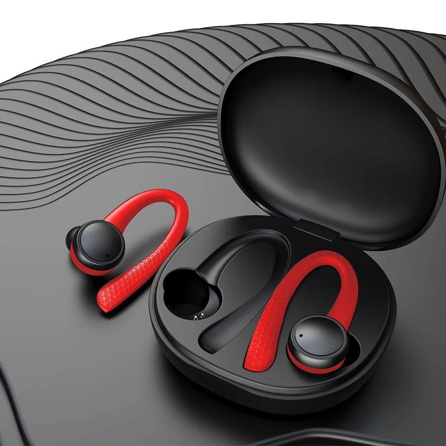 

Bluetooth 5.0 Headset Wireless Earbuds Earphones Stereo Headphones Ear Hook