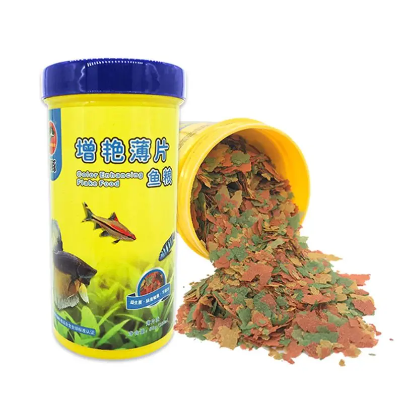 Корм для декоративных рыбок 250 мл Золотая рыбка карп гуппи маленькие средние