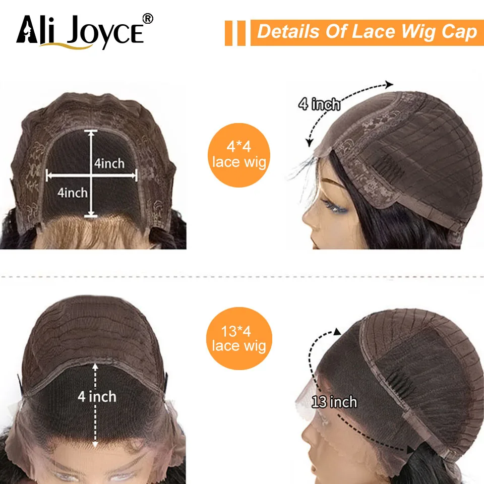 

Body Wave wig For Women Highlight Human hair Wigs honey blond 13x4 Lace Frontal Wig Brazilian 4X4 Lace Closure Wig Ali Joyce