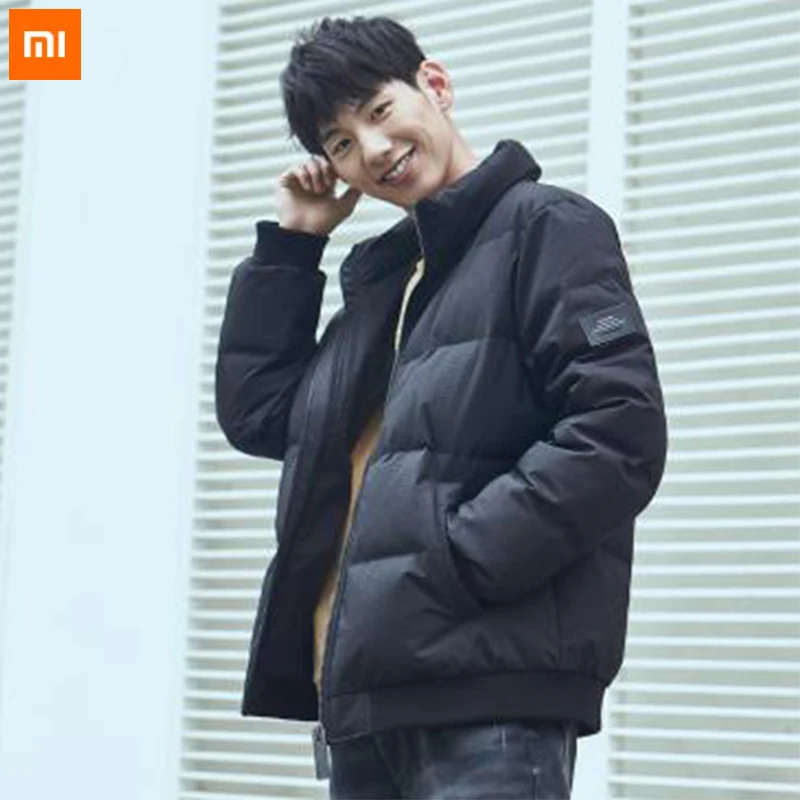 Мужской повседневный пуховик Xiaomi Mijia 90Fun водонепроницаемый теплый из композитной