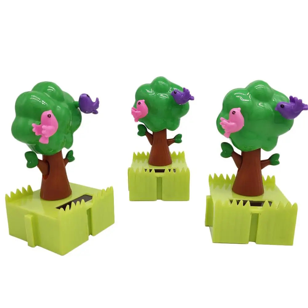 

Solar Toy Solar Powered Tree Dancing Christmas Gift Swinging Bobble Toy Gift For Car Decoration Novelty Solar Accessories