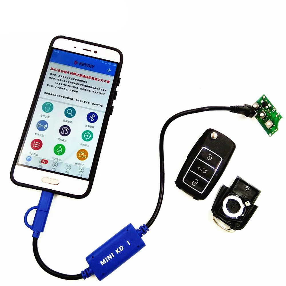 Генератор ключей KEYDIY Mini KD хранилище пультов дистанционного управления в вашем