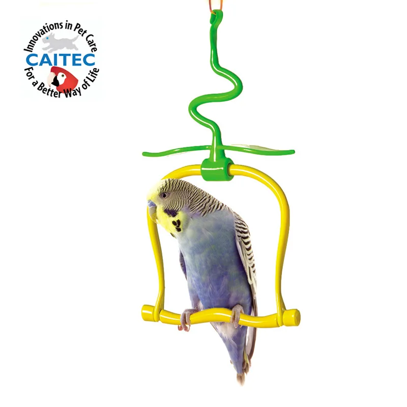 CAITEC Попугай Птицы игрушки качели лучше всего подходят для маленьких птиц и