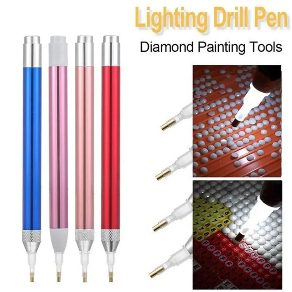 

2020 Nieuwe 5D Diamant Schilderen Tool Punt Boor Pen Schilderen Verlichting Gereedschappe Diamant Decoratie Kristal Diy Art M4F9