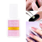 Быстросохнущий клей для ногтей 10 г для накладных французских типсов, блестящий акриловый клей для украшения ногтей, инструмент для маникюра, крышка в бутылке