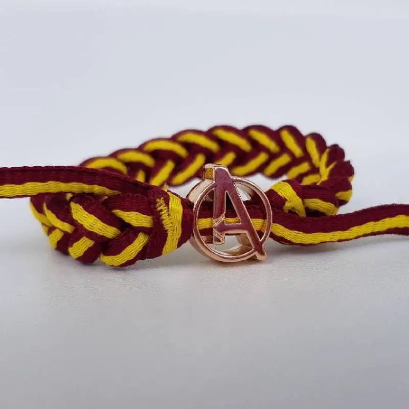 Крутой браслет Marvel мужские браслеты Железный человек Человек паук плетеные для