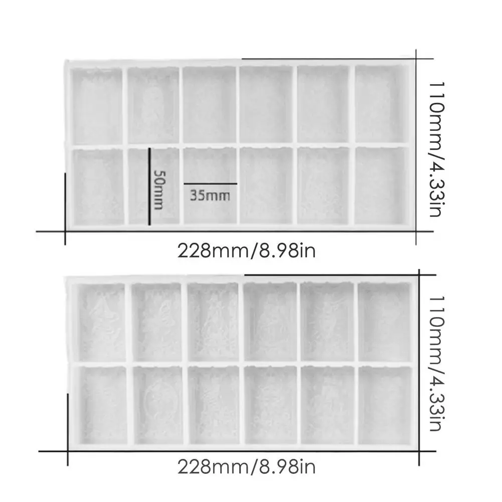 

Tarot Cards Resin Mold 24 Major Arcana Cards Making Mold DIY Silicone Molds For Tarot Pendant Key Chain Home Decoration Maker