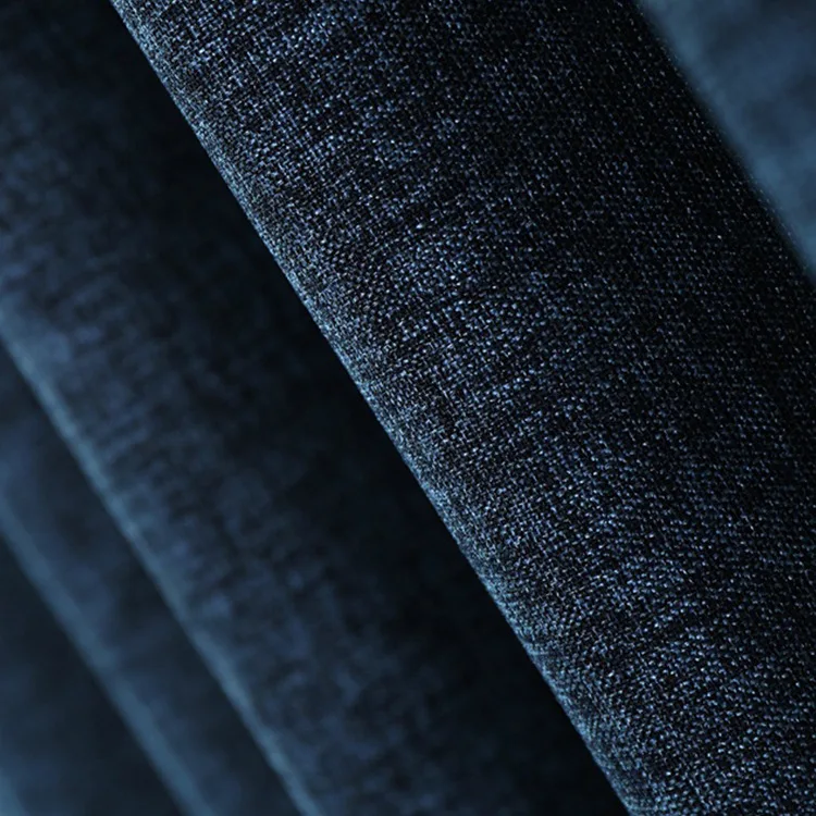 Черный цвет высокое затенение чистый оттенок занавеска спальня гостиная ткань