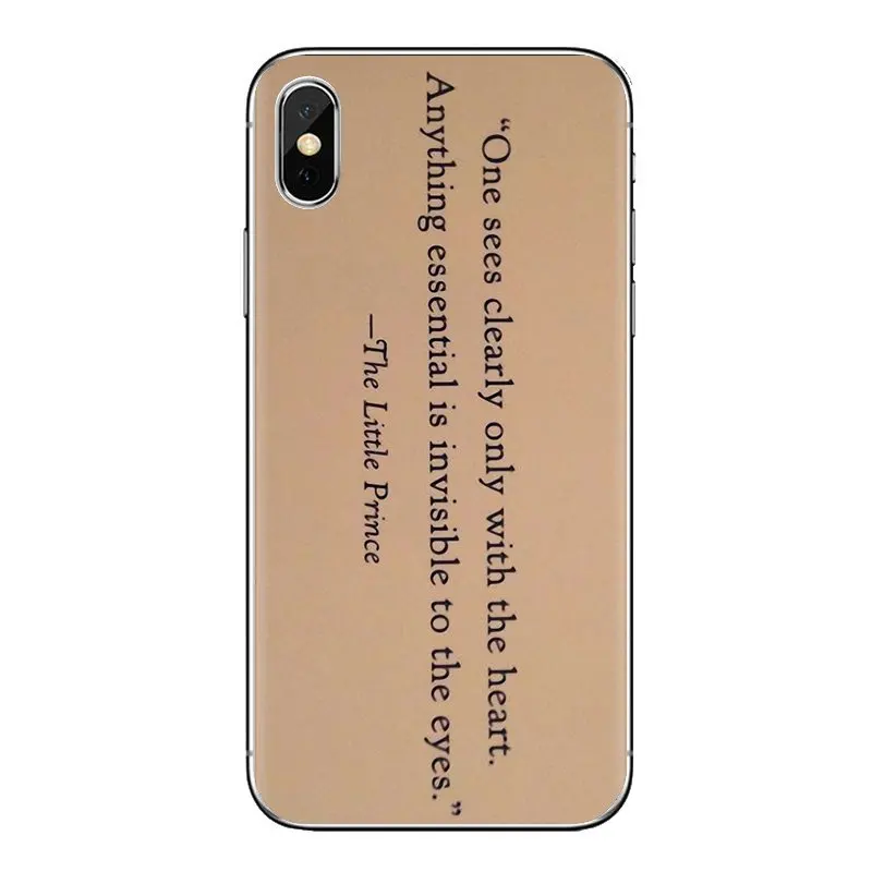 Чехол для iPhone XS Max XR X 4 4S 5 5S 5C SE 6 6S 7 8 плюс samsung Galaxy J1 J3 J5 J7 A3 A5 в стиле Маленький принц