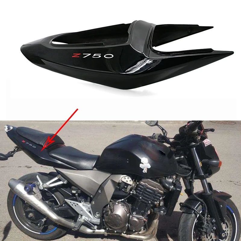Z750 заднего сиденья мотоцикла из АБС-пластика Пластик для Kawasaki Z750 Z 750 Z-750 2004 2005 2006 хвостовой части сиденья крышки-обтекатели
