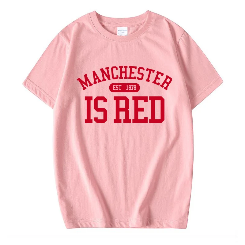 Новый Соединенного Королевства красного цвета с буквенным принтом Футболка Для