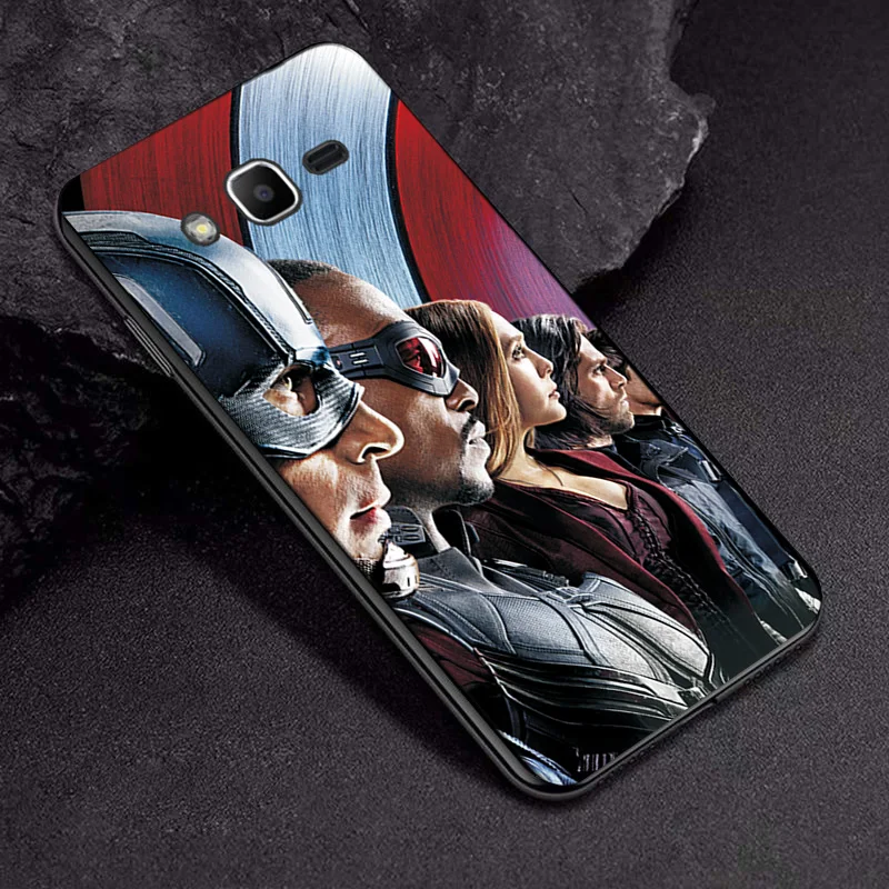 TPUBLK648 Для samsung Galaxy J7 Neo чехол J2 J5 J7 Prime Black TPU с изображением Мстителей для samsung J5 J6 J3 чехол Крышка J4 J6 чехол - Цвет: TPUBLK648