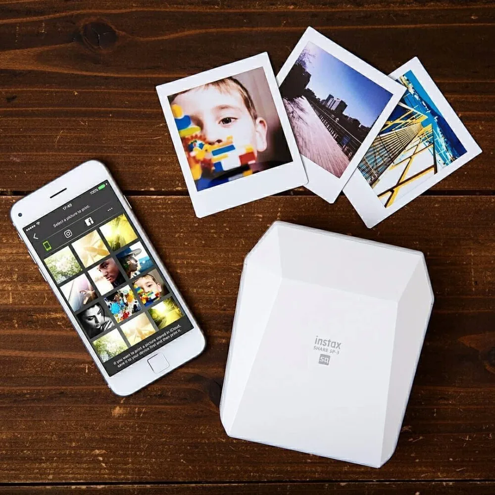Fujifilm Instax Share мобильный принтер мгновенная пленка фото квадратный размер