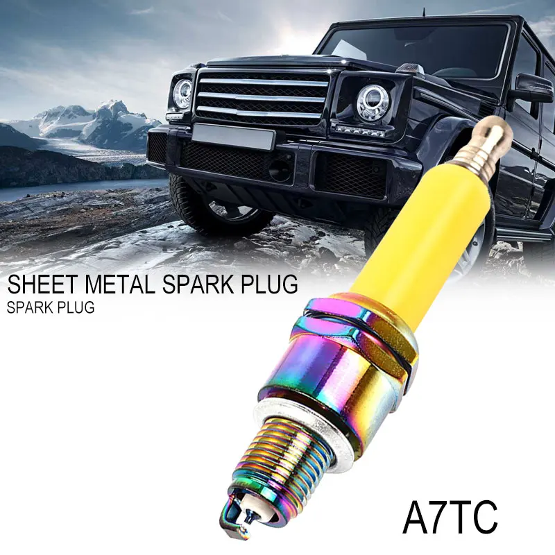 Свеча зажигания для скутера мотоцикла Iridium A7TC 70 100 110 125 150 фитинги свечей