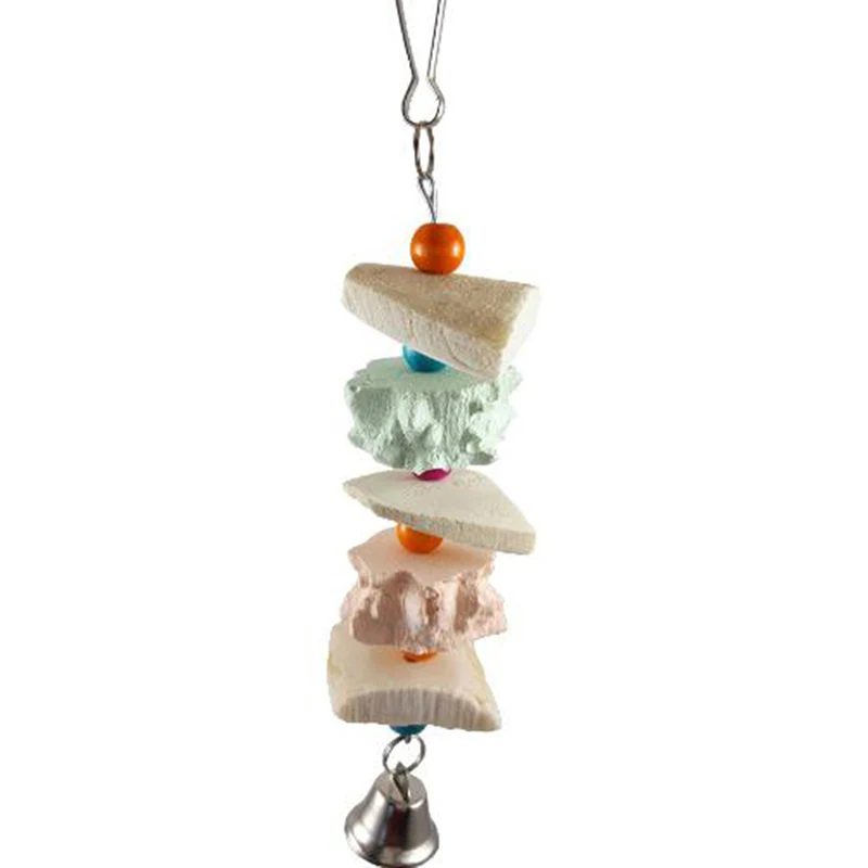 Хорошее качество жевательный камень для птиц домашних животных попугай хомяк