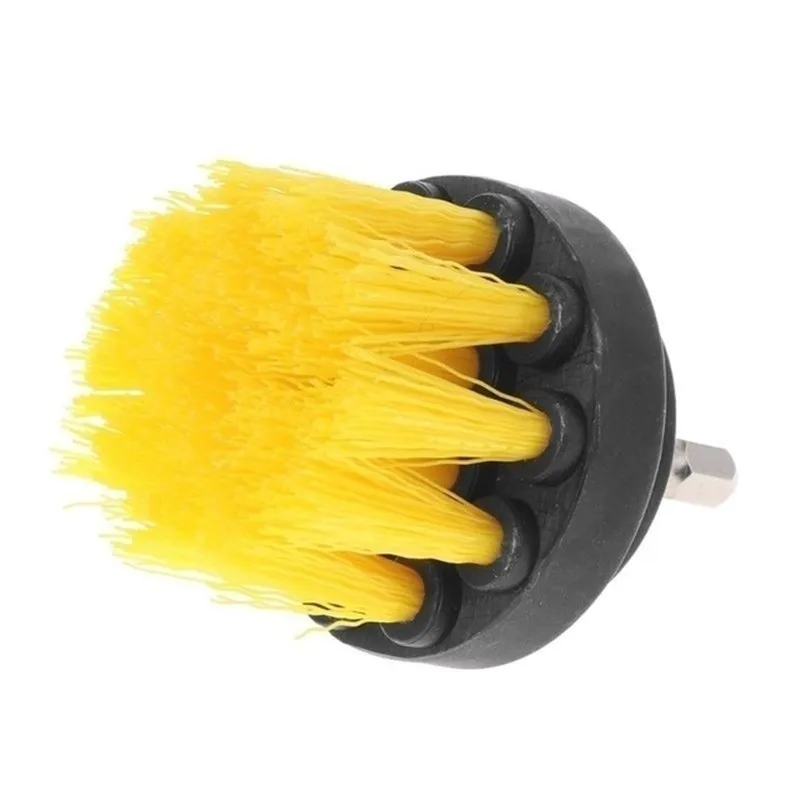 

Electric Scrubber Brush Drill Brush Kit Plastic Round Cleaning Brush Tool for Carpet Glass Car Tires Nylon Brushes