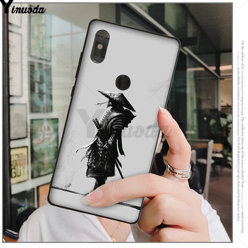 A10 Yinuoda японская самурайская маска они Coque Shell чехол для телефона Xiao mi Red mi 5 5Plus 7 K20 Note5 6A mi 6 mi x2 mi x2S - Цвет: A10