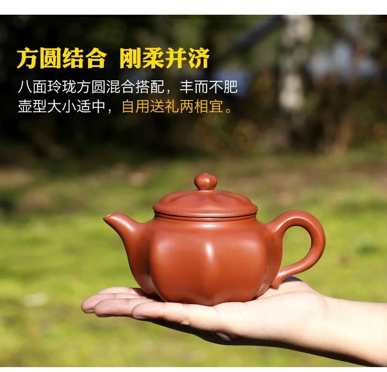 

Mini Chinese Teapot Purple Clay Tea Accessories Gifts Ornament Teapot Afternoon Tea Set Theiere Verre Teaware Set DI50CH