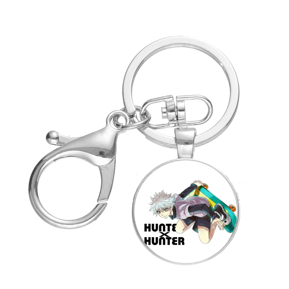 Трендовый брелок Hunter x из аниме Killua Zoldyck Kurapika фигурка постер стеклянный купол для