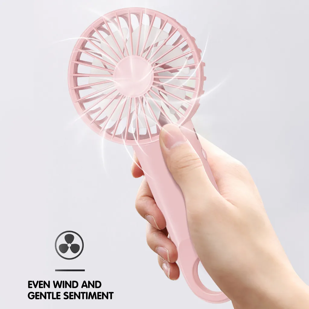 

Handheld Fan Low Noise Multi-function Mini Rechargeable Protable Ultra-Quiet Charging Handheld Adjustable Rechargeable Mini Fan