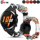 Ремешок кожаный для часов GT2, браслет для Huawei Watch gt 2 GT 46 мм 42 ммHONOR Magic Band, ретро браслет