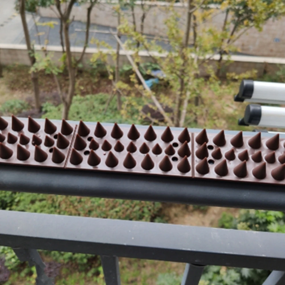 5 шт птичий репеллент кошачий гвоздь конус для ногтей пластиковая