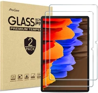 2 pack 9h tempered glass film protection shield screen protector for samsung galaxy tab s7 plus 12 4 inch 2020 t970 t975 t976