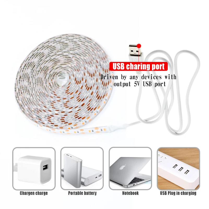 Светодиодные светильники полного спектра для выращивания растений с USB