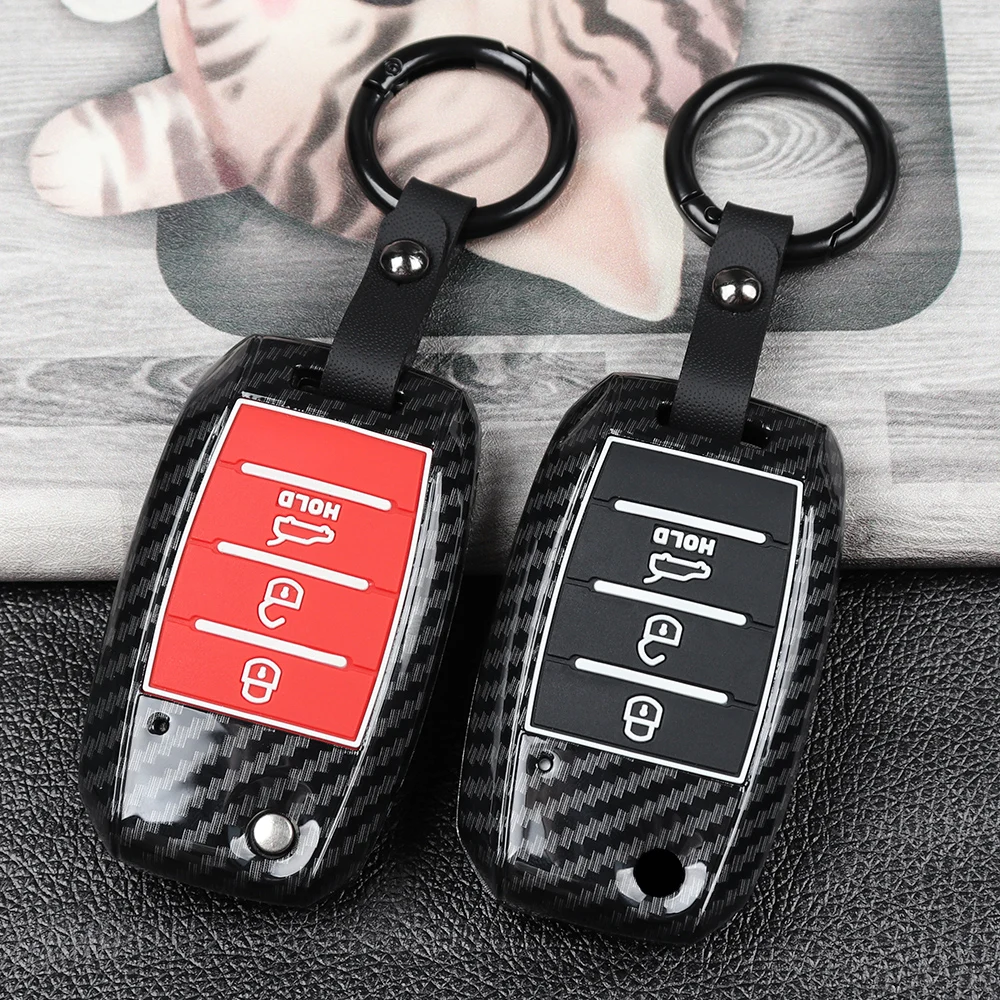 Чехол для автомобильного ключа Kia Rio 5 Ceed JD Cerato Sportage 4 QL Picanto JA K2 K3 K4 K5 Optima Sorento XM Forte Soul