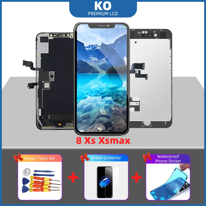 ЖК дисплей для iPhone 8 X XS XR сменный сенсорный экран с дигитайзером в сборе iPhoneX без