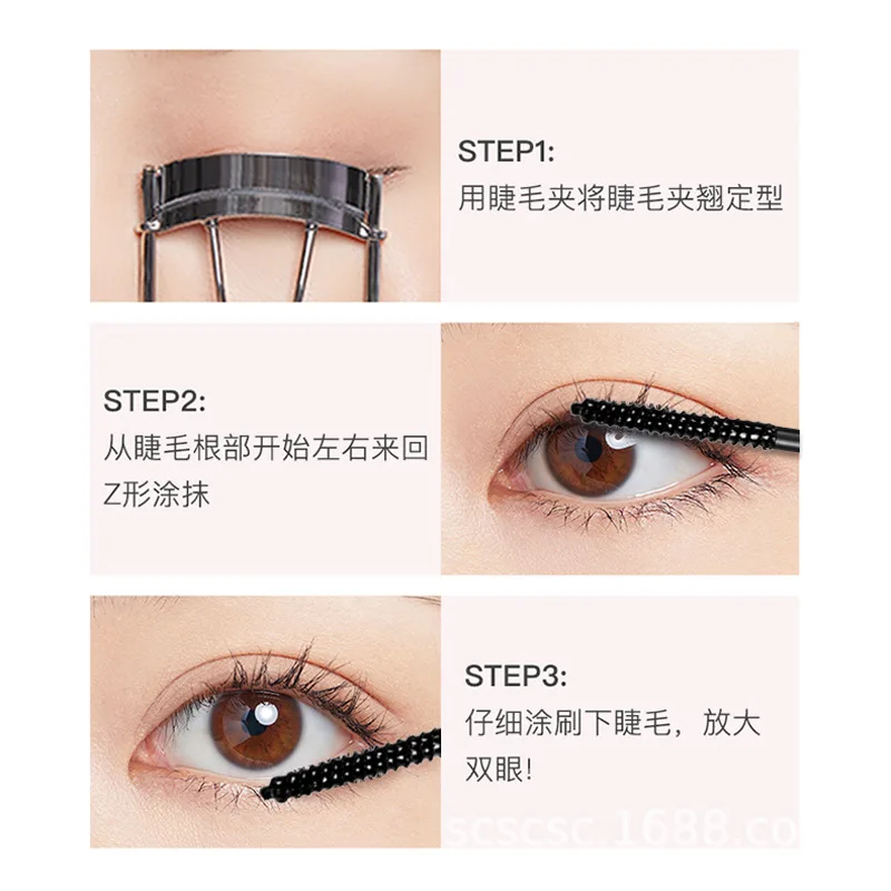 

5 Color 4d Mascara Eyes Fiber Black Eye Lashes Lengthening Natural Thick Curling Fashion Makeup Cosmetics