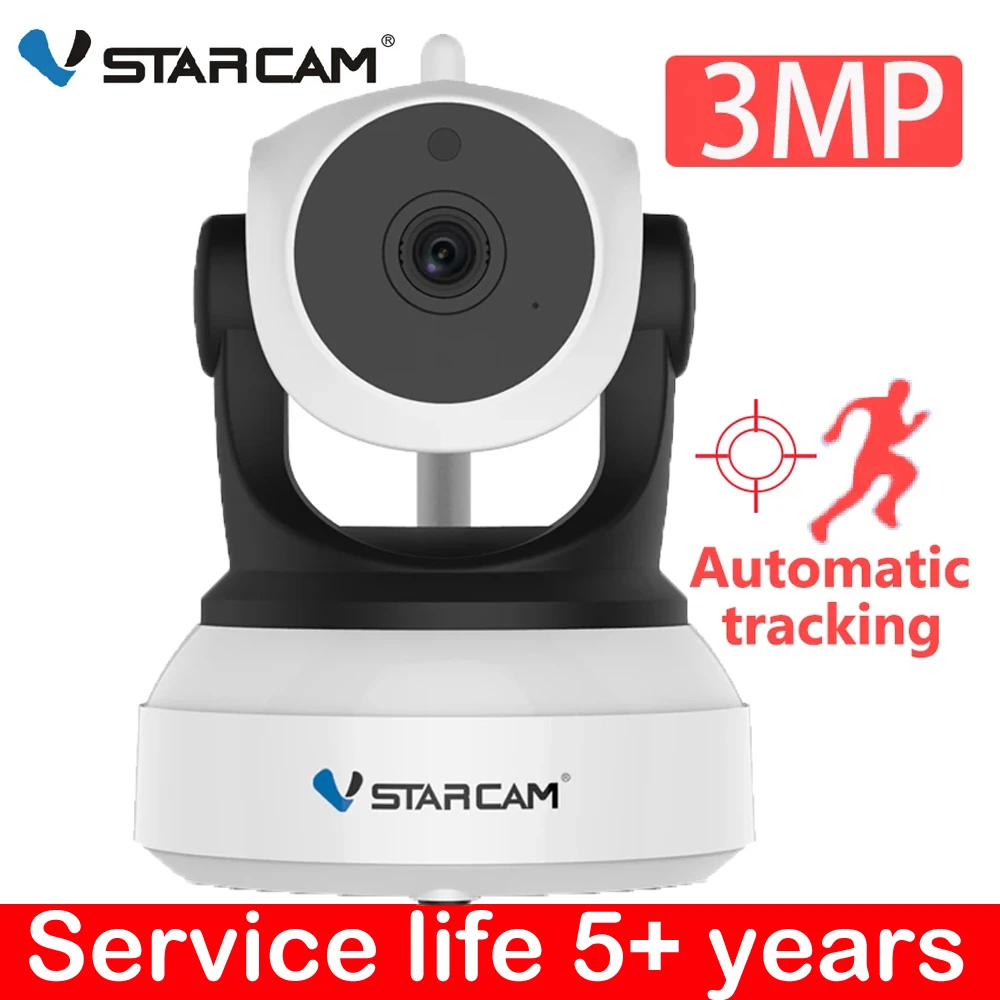 VStarcam новая C24S 3MP HD ip камера безопасности Wifi человека автоматическое отслеживание