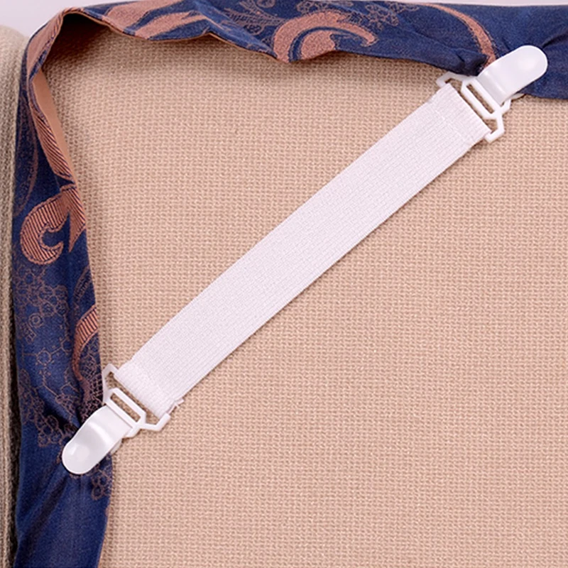 4 шт./компл. эластичный лист для кровати Захваты ремень крепеж простыня зажимы