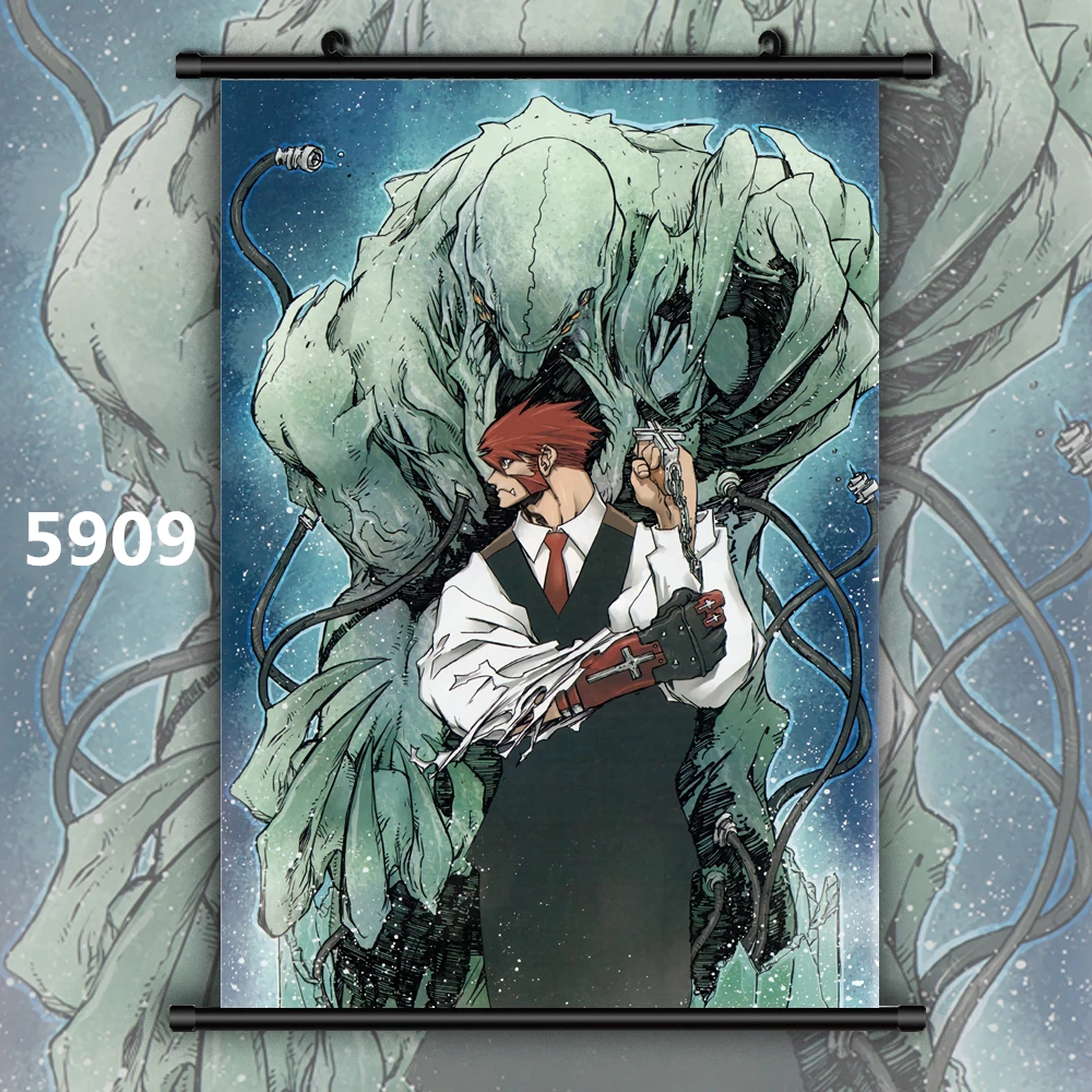 5909 Kekkai Sensen кровавая блокада линия фронта Аниме Манга настенный плакат в рулоне - Цвет: 5909