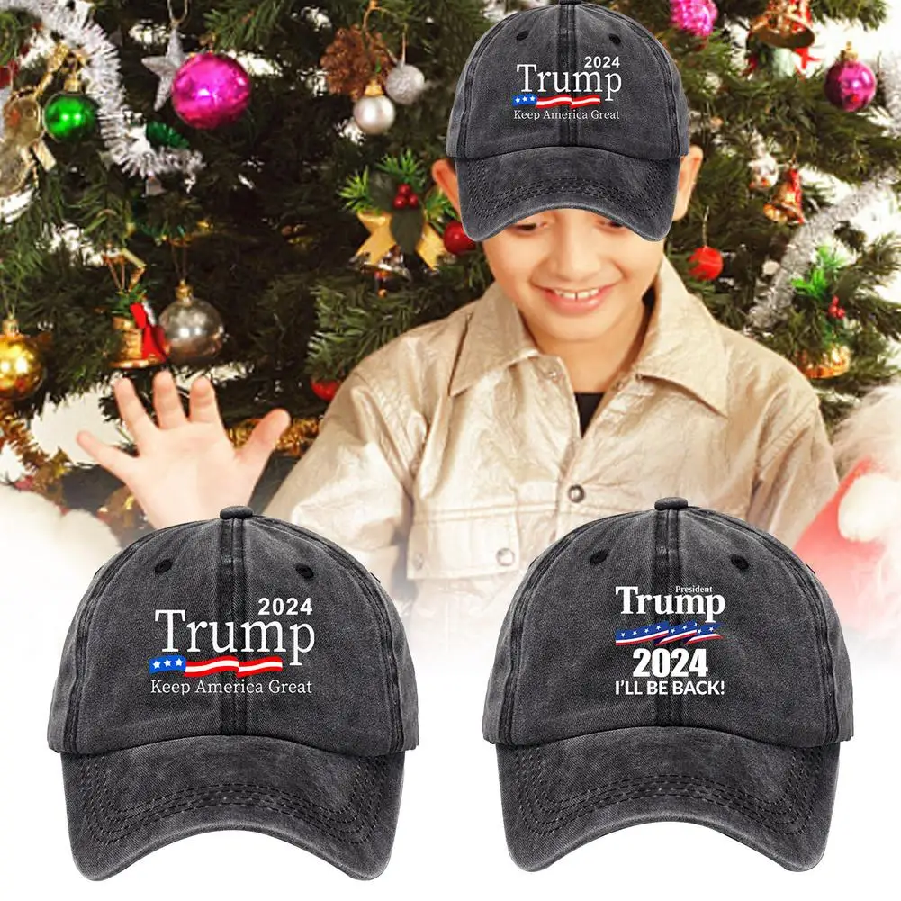 

Donald Trump 2024 Campaign Hat Clear Slogans Trump Baseball Cap Adjustable Buckle Hat With Flag Breathable President Cap Uni