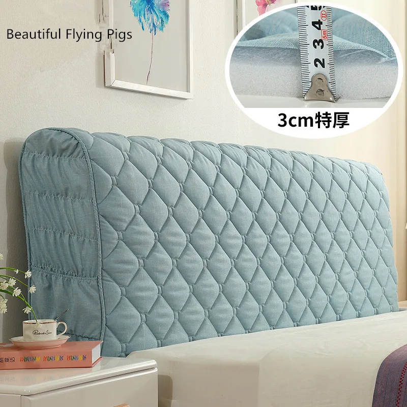 Sky Blue Европейский стиль пододеяльников 120-220 сантиметров и изготовлен из анти-упругой порошковой двусторонней одеяло чехол на спинку кровати - Цвет: Sky Blue