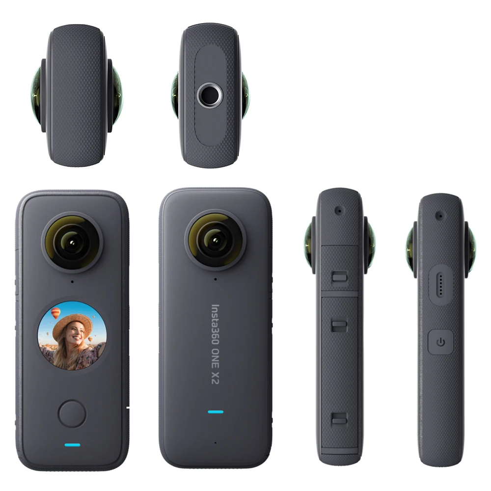 Insta360 One X2 360 Action Camera 10M Waterproof Insta Pocket Underwater Helmet Pro Sport Cam | Электроника