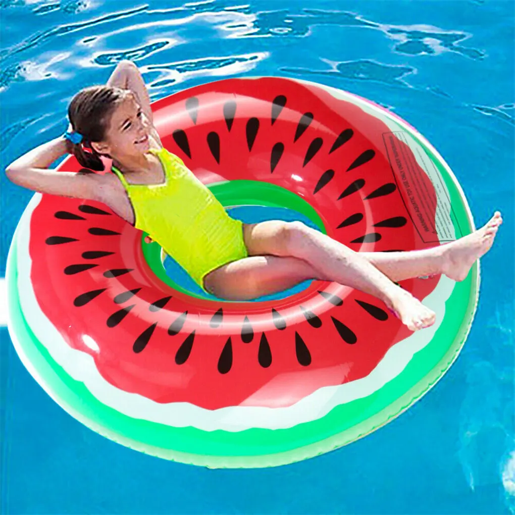 

Круг для плавания в виде арбуза, надувной плавательный круг для детей и взрослых, гигантский Плавающий Матрас, пляжные игрушки для вечерино...