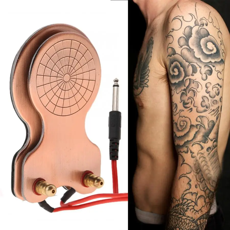 Железный Компас для перманентного макияжа Педальный переключатель тату