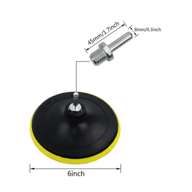 Набор губок Для Полировки Автомобиля комплект из 12 предметов 3/4/5/6/7 дюймов Губка