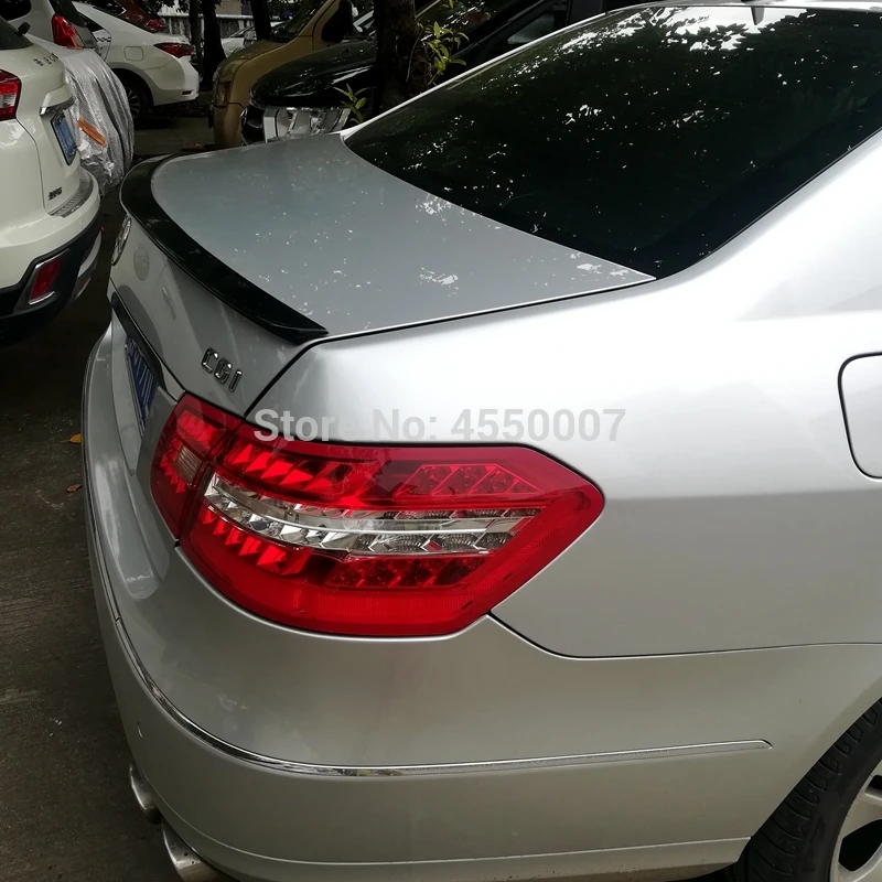 Спойлер для Mercedes Benz W212 E320 E260 E300 E63 задний спойлер из АБС материала 4 дверей 2008 2009 2010