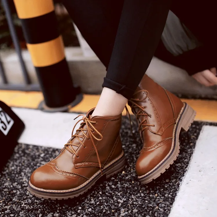 Сапоги большого размера женская обувь Ботинки martin для женщин женские ботинки