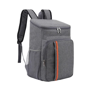 large capacity insulated oxford cloth soft cooler backpack easy clean unisex leak proof lunch grocery outdoor waterproof camping free global shipping