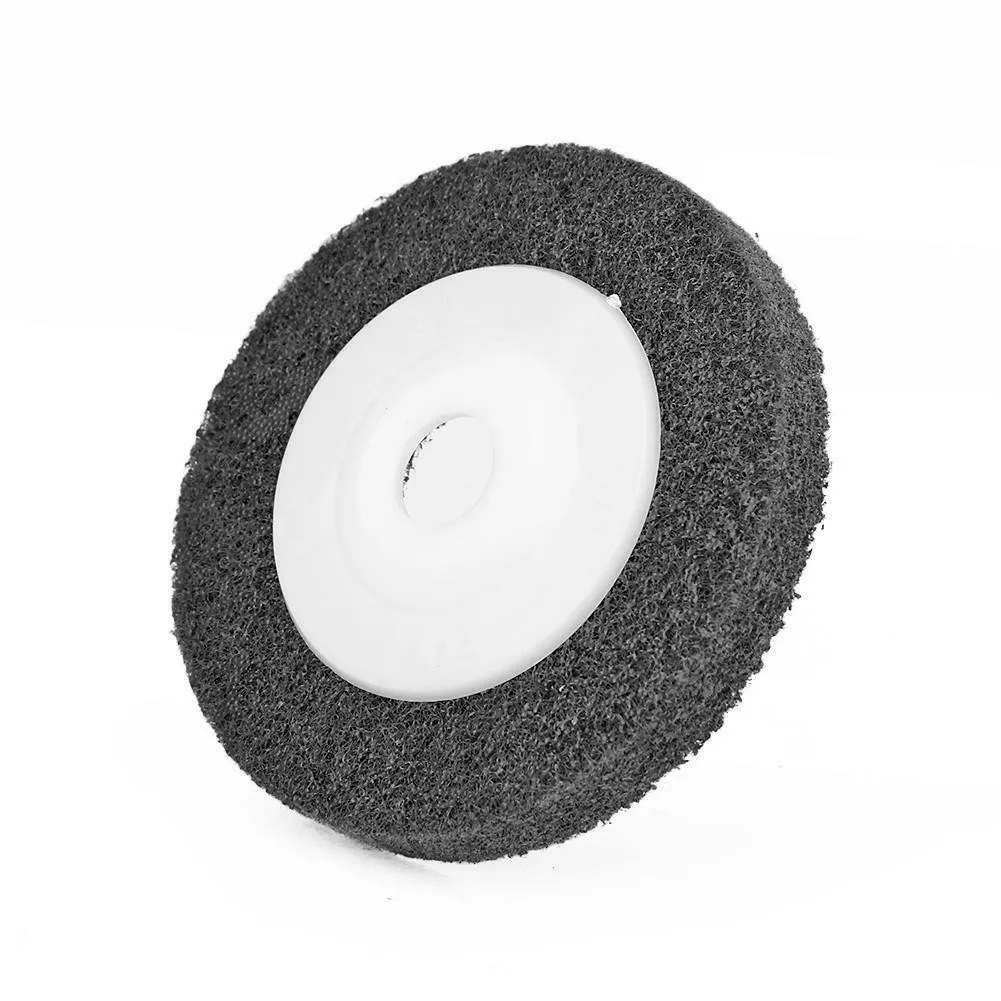 

2PCS 5 Inch 9P Nylon Fiber Polishing Wheel Non Woven Abrasive Wheel Nylon Fiber Polishing Wheel Abrasive Disc For Metal Stainles