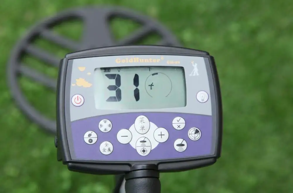 GH-20 Gold Nugget Detector Equipment with Waterproof Coil andEarphone Pinpoint Treasure Scanner | Инструменты