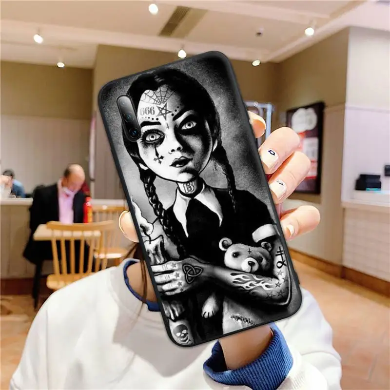

Hot Addams Family Phone Case for Samsung S7edge s8 s9plus s10 lite2019 2020 S20ULTRA S20plus Cover